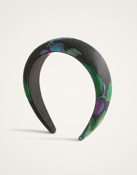 Medici Headband La DoubleJ: Botanical Black HEB0017JCQ144