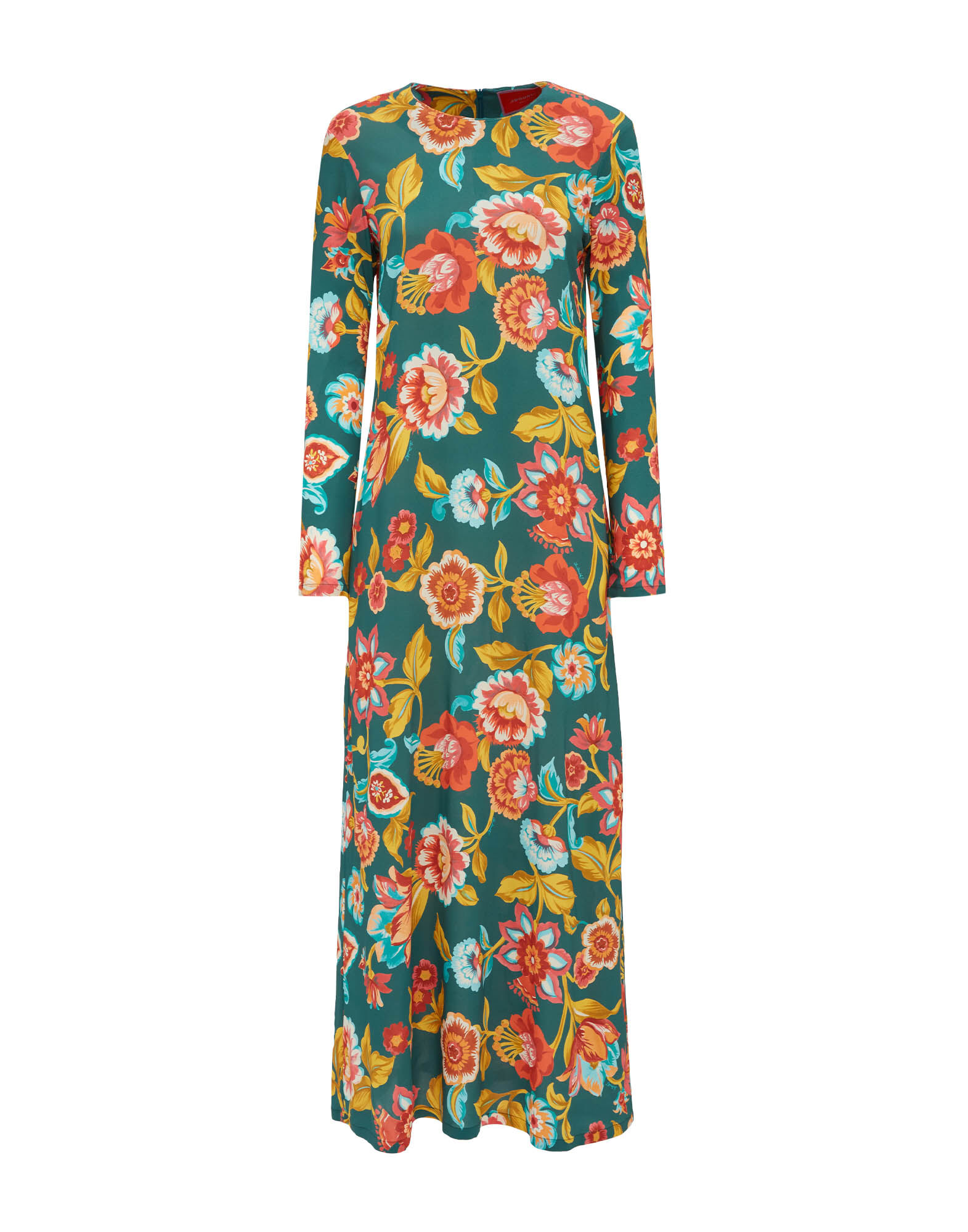 Long Sleeve Swing Dress La DoubleJ: Hottie Emerald Long Sleeve Swing Dress La DoubleJ: Hottie Emerald DRE0184VIS001