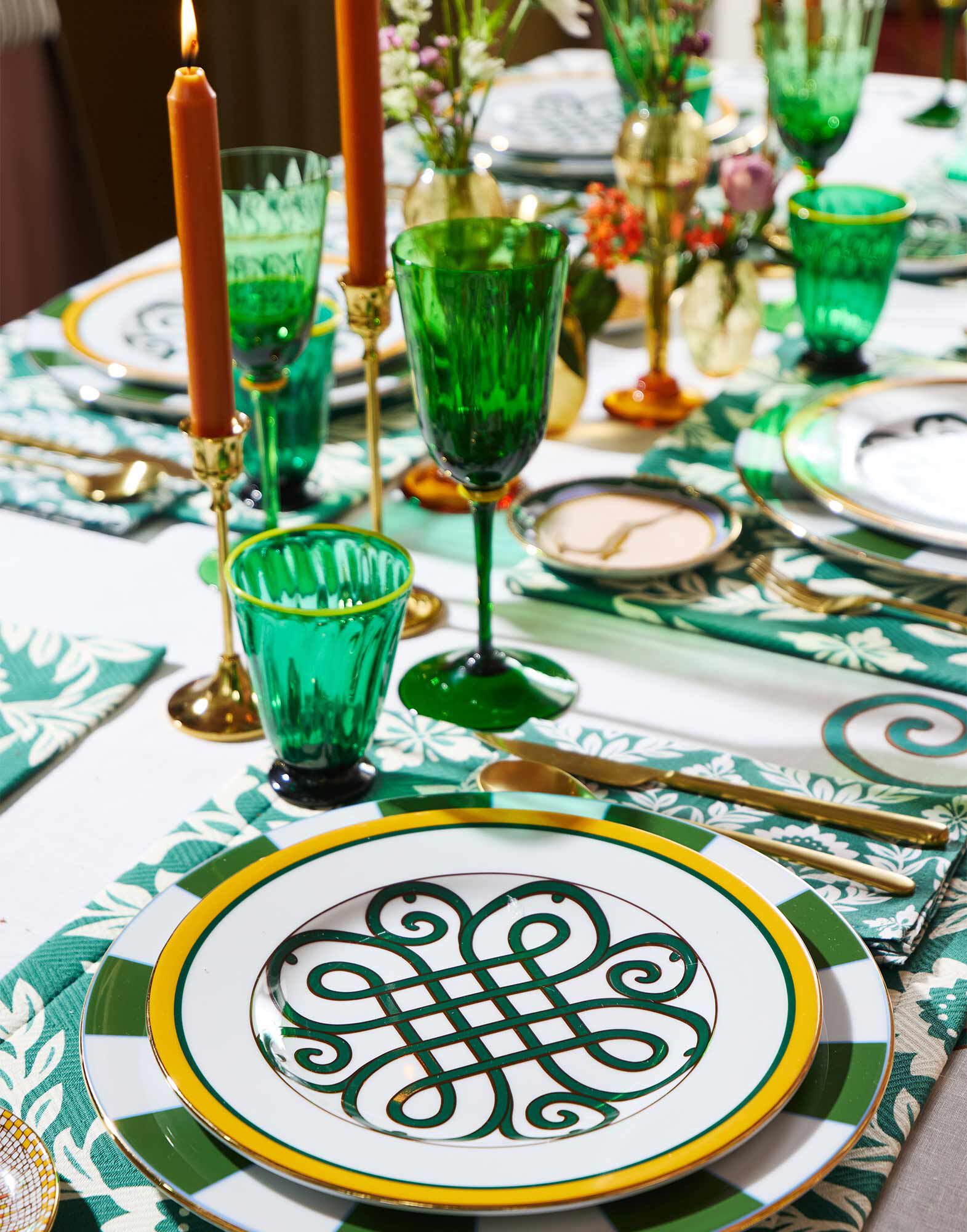Dinner Plates Set Of 2 La DoubleJ: Cortile Dinner Plates Set Of 2 La DoubleJ: Cortile DIS0075CER001