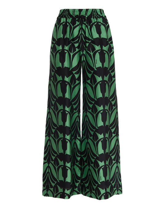 Palazzo Pants La DoubleJ: Papyrus Green Palazzo Pants La DoubleJ: Papyrus Green TRO0026SIL006