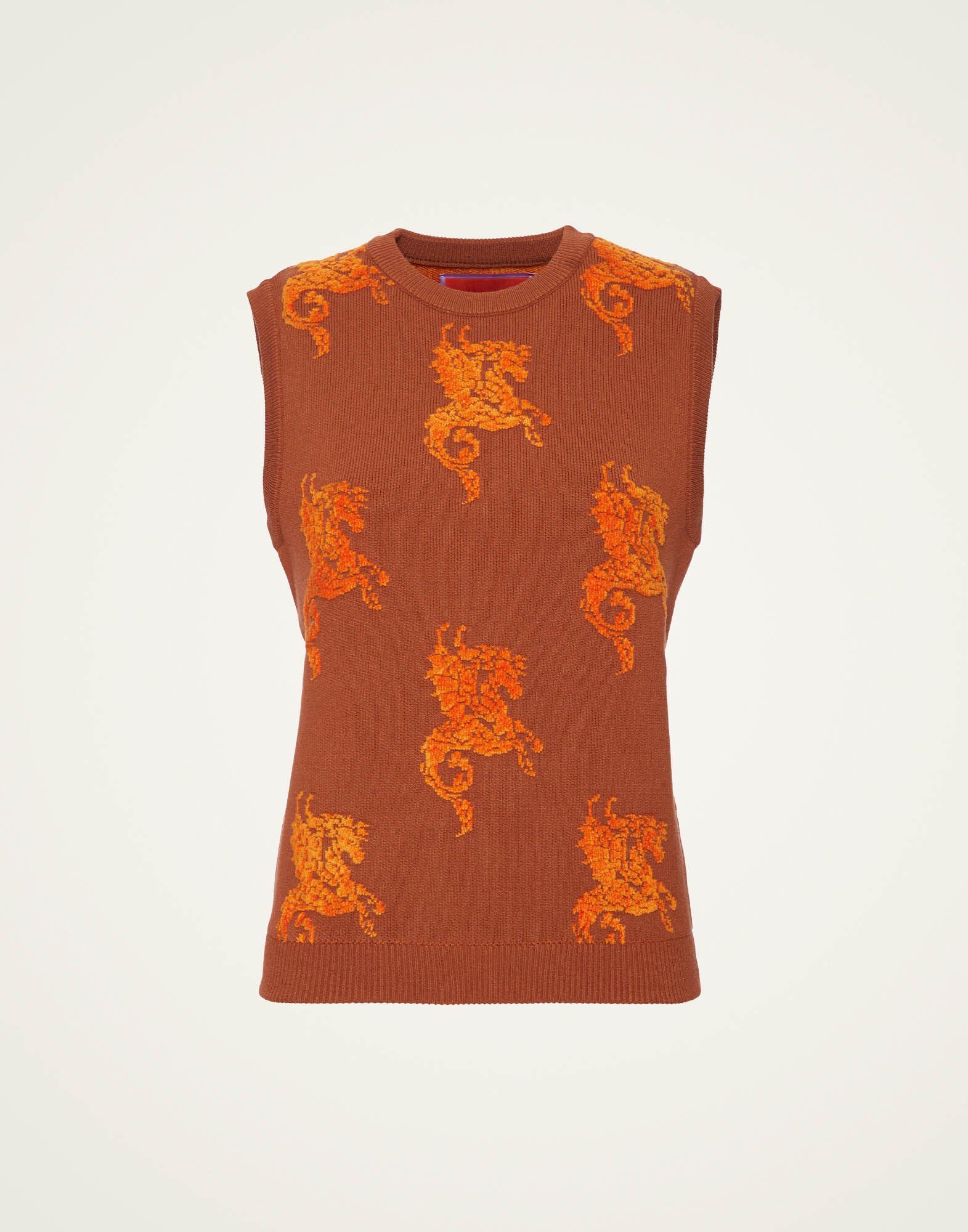 Gryphos Gilet La DoubleJ: Brown Gryphos Gilet La DoubleJ: Brown PUL0212KNI121