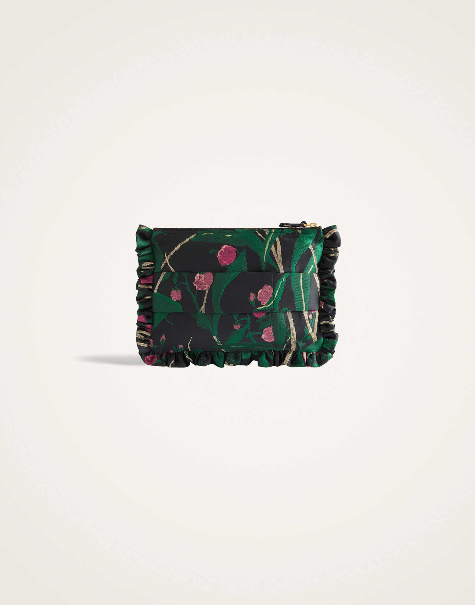 Hand Pochette La DoubleJ: Bamboo Black BAG0059JCQ119
