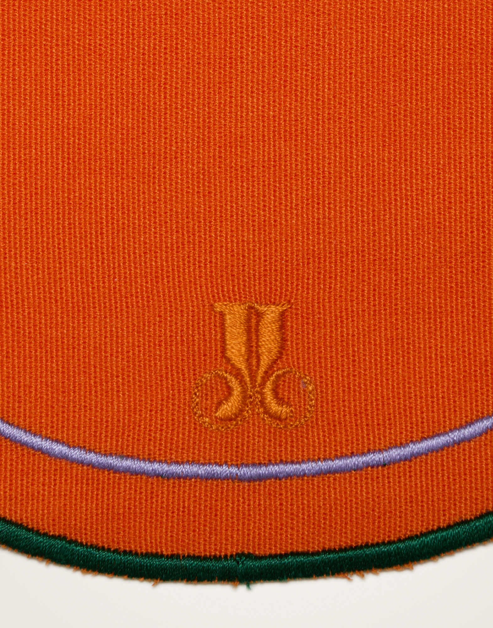 Medallion Placemats Set Of 2 La DoubleJ: Solid Orange Medallion Placemats Set Of 2 La DoubleJ: Solid Orange PMT0028ACR003