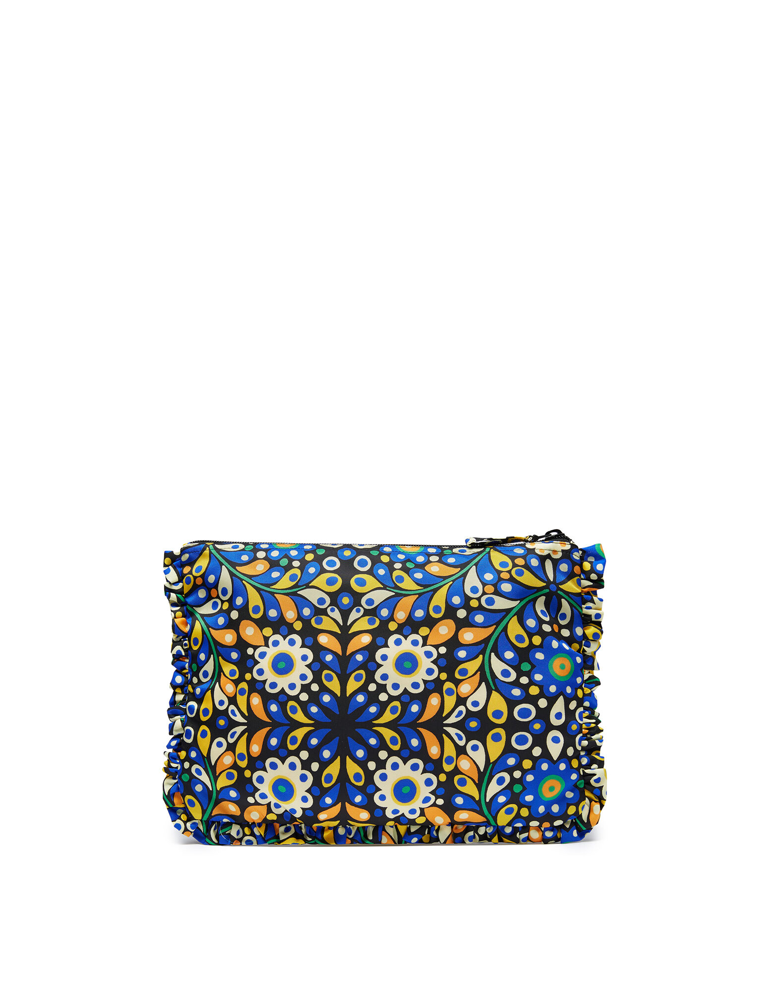 Hand Pochette La DoubleJ: Confetti Blu Hand Pochette LaDoubleJ: Confetti Blu BAG0002NYL001