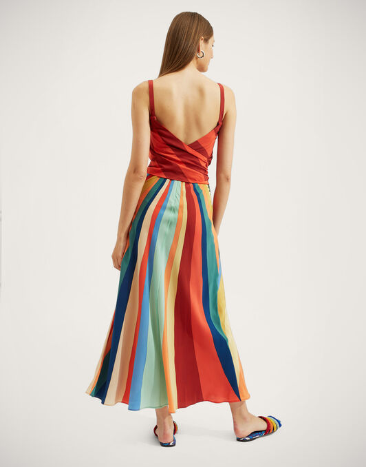 Slip-Around Dress La DoubleJ: Rainbow Slip-Around Dress La DoubleJ: Rainbow DRE0562CRE002
