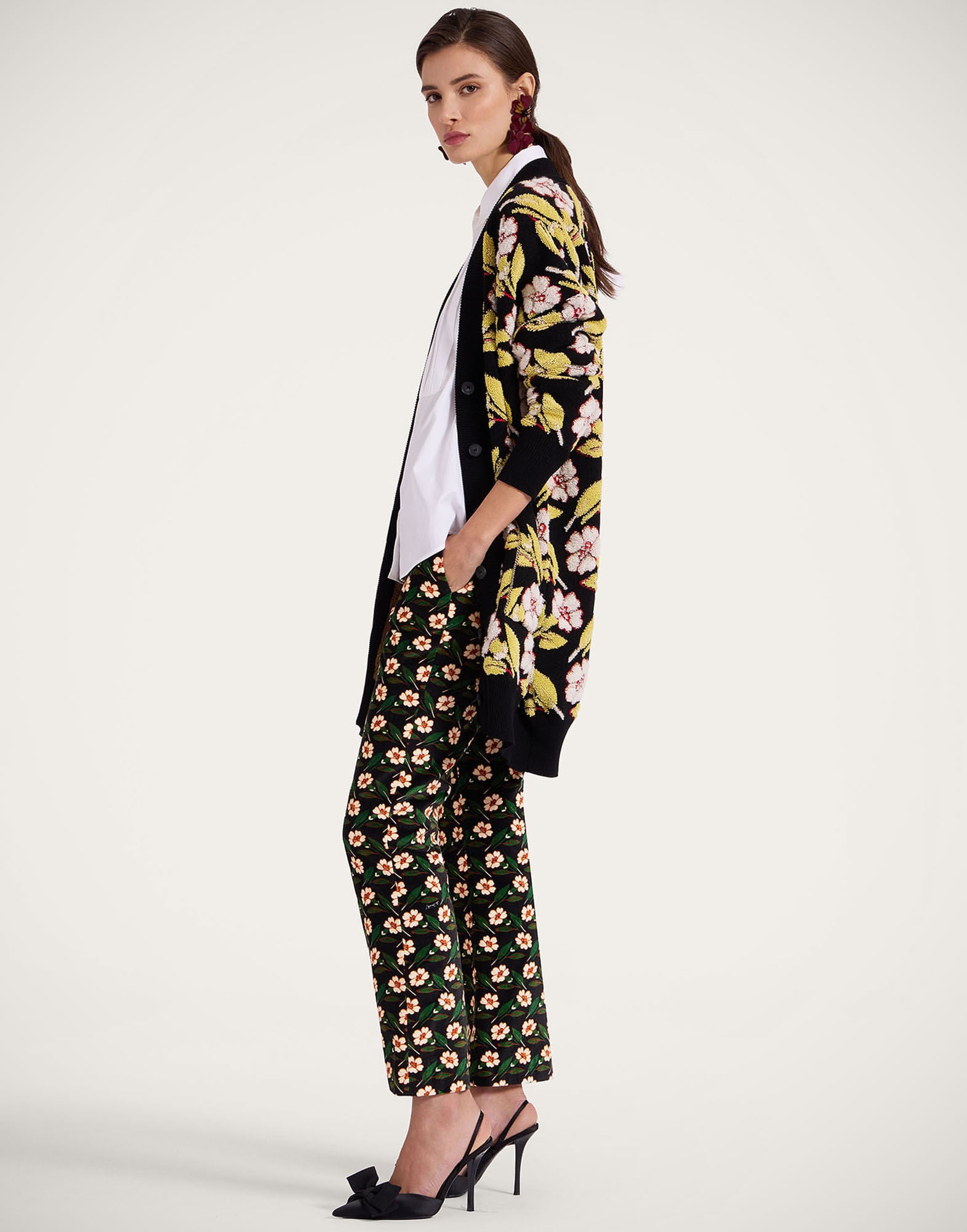 Mayfair Cardigan La DoubleJ: Mayfair Black Mayfair Cardigan La DoubleJ: Mayfair Black PUL0227KNI138