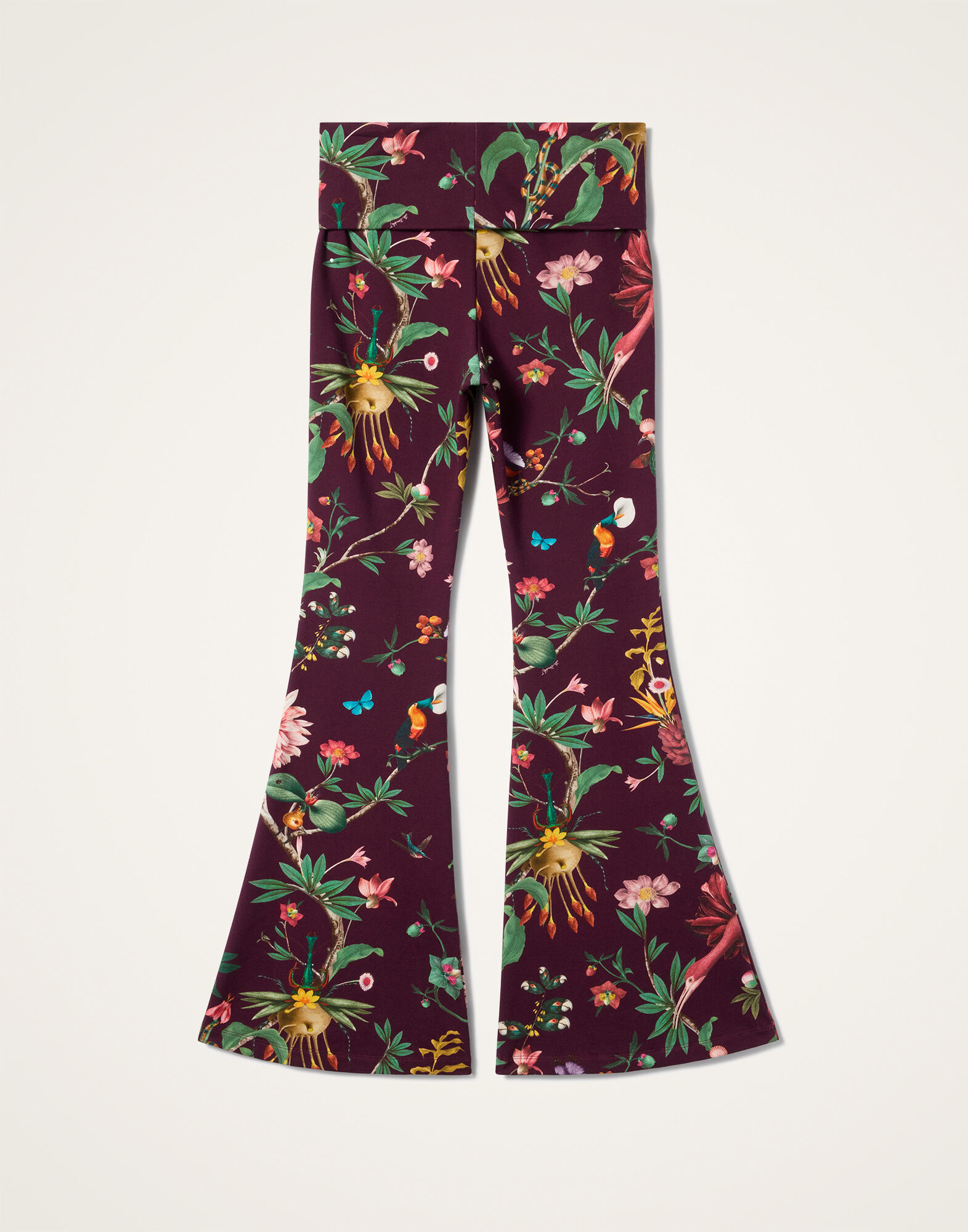 Meditation Pants La DoubleJ: Zooflora Burgundy Meditation Pants La DoubleJ: Zooflora Burgundy TRO0055JER020