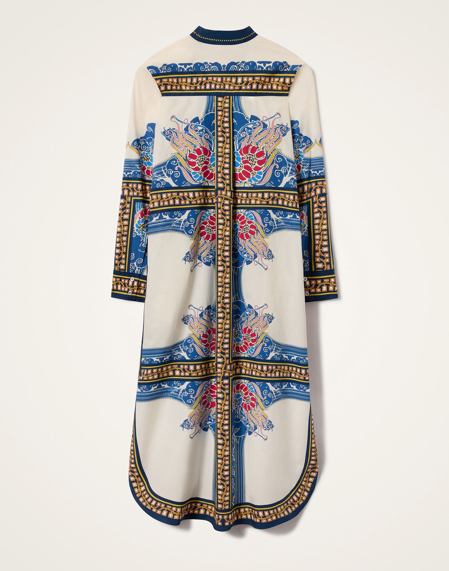 Sundowner Tunic La DoubleJ: Lemuria Placée Blue Sundowner Tunic La DoubleJ: Lemuria Placée Blue DRE0924COT015