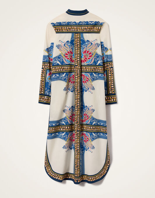 Sundowner Tunic La DoubleJ: Lemuria Placée Blue Sundowner Tunic La DoubleJ: Lemuria Placée Blue DRE0924COT015