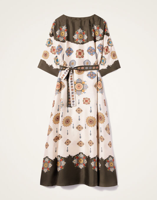 Muumuu Dress Round Neck La DoubleJ: Nucleus Placée Off White Muumuu Dress Round Neck La DoubleJ: Nucleus Placée Off White DRE0574SIL001