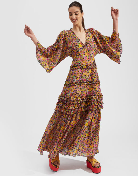 Jeanne Dress La DoubleJ: Tripping Nero DRE0376CRE006