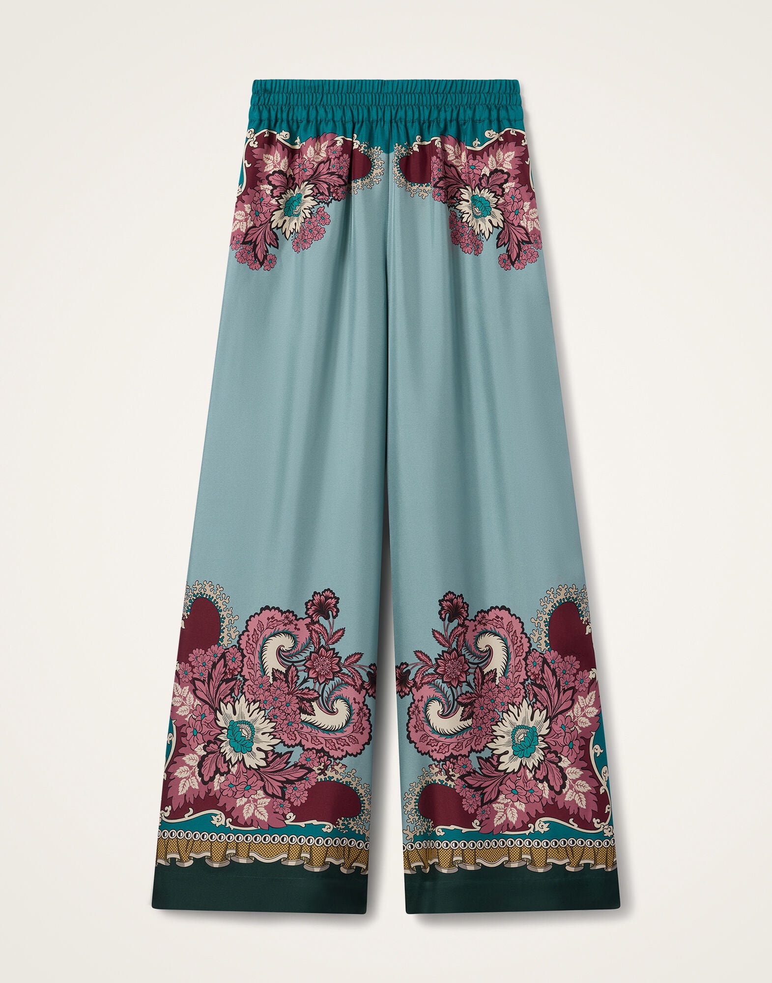 Palazzo Pants La DoubleJ: Symposium Placée Light Blue Palazzo Pants La DoubleJ: Symposium Placée Light Blue TRO0026SIL006
