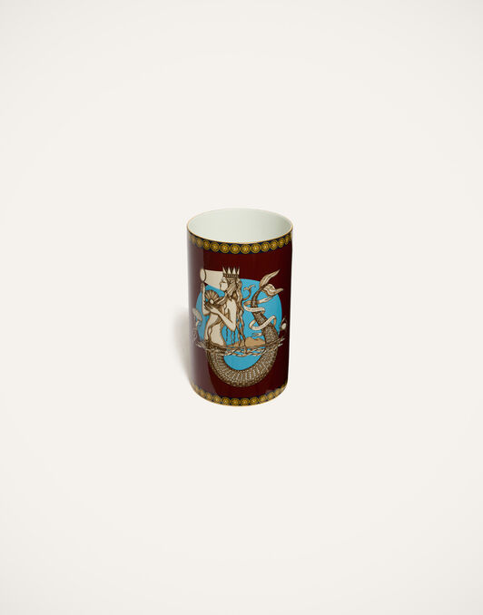 Small Pillar Vase La DoubleJ: The Mermaid Bordeaux Small Pillar Vase La DoubleJ: The Mermaid Bordeaux VAS0024CER001