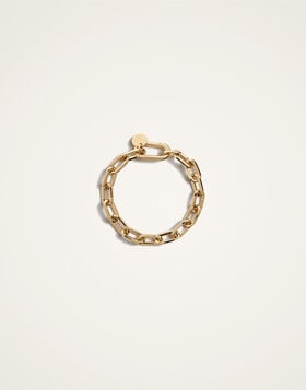 Chain Bracelet La DoubleJ: 24k Gold Plate BAC0014BRA003