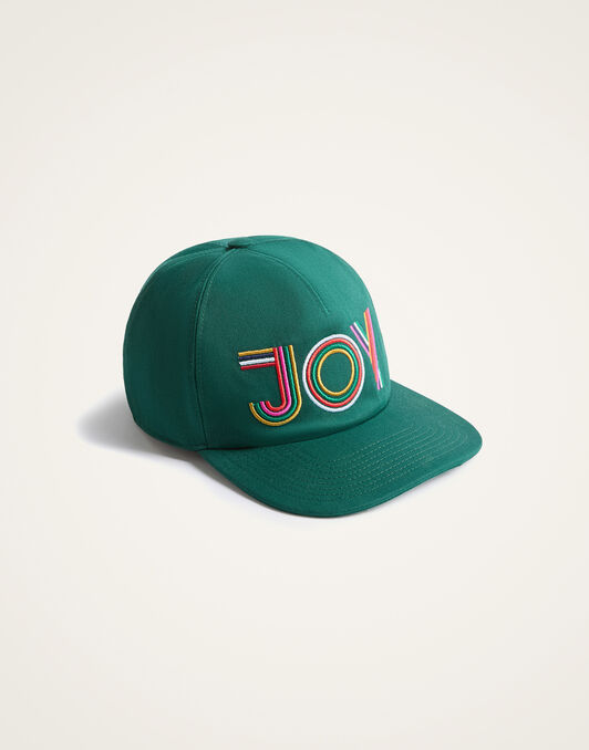 Milano Cap La DoubleJ: Joy Dark Green Milano Cap La DoubleJ: Joy Dark Green HAT0033COT026