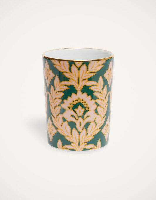 Decorative Cup La DoubleJ: Green Garland Decorative Cup La DoubleJ: Green Garland VAS0008CER001
