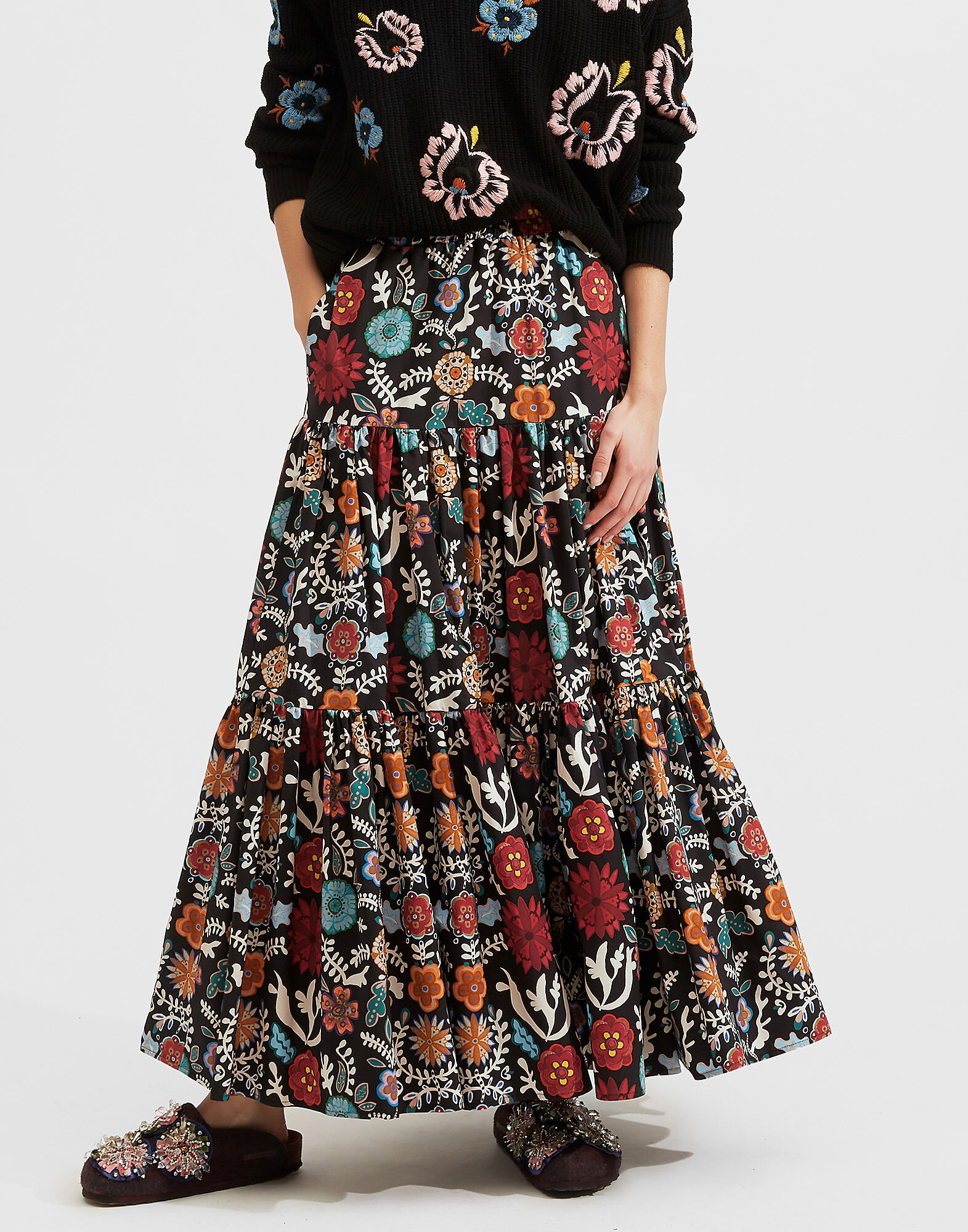 Big Skirt LaDoubleJ: Fire Flower SKI0001COT001
