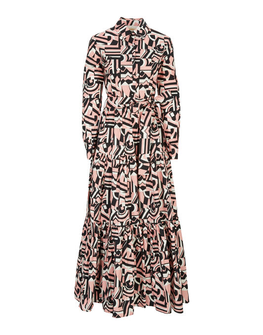 Bellini Dress La DoubleJ: Tetris Bellini Dress LaDoubleJ: Tetris DRE0016COT001