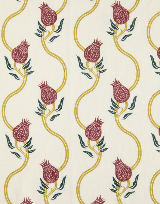 Large Napkins Set of 2 La DoubleJ: Melograno Placée Ivory NAP0017LIN015
