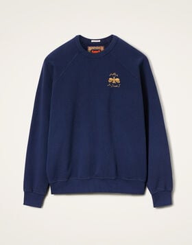 The Biggie Concert Sweatshirt La DoubleJ: Bug Off Blue SWE0041JER060