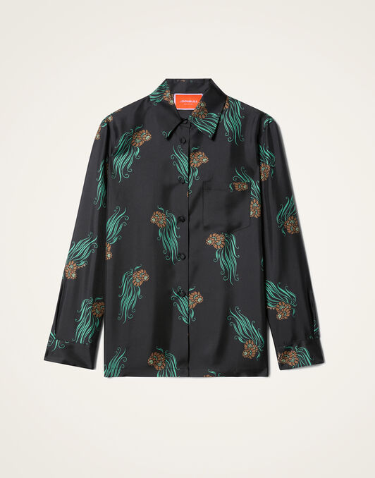 Boy Shirt La DoubleJ: Lemuria Black Boy Shirt La DoubleJ: Lemuria Black SHI0001SIL001