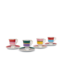 Espresso Cup & Saucer Set of 4 ${brand}: ${colorDescription} ${masterID}