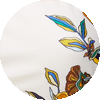 Bikini Top La DoubleJ: Borboni Placée Bianco SWI0032LYC003