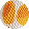 Giga Scrunchie La DoubleJ: Selva Bianco Giga Scrunchie LaDoubleJ: Selva Bianco SCR0003SIL001