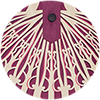 Short Artemis Dress La DoubleJ: Fans Placée Purple DRE0701FAI002
