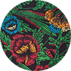 Visconti Dress La DoubleJ: Night Garden DRE0041VIS001