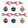 Small Holiday Baubles Set Of 6 La DoubleJ: ${colorDescription} Small Holiday Baubles Set Of 6 ${brand}: ${colorDescription} ${masterID}