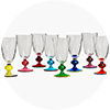 Perfetto Glasses Set of 8 La DoubleJ: ${colorDescription} Perfetto Glasses Set of 8 ${brand}: ${colorDescription} ${masterID}