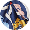 Giga Scrunchie La DoubleJ: Whitsun Blue Giga Scrunchie La DoubleJ: Whitsun Blue SCR0003SIL001