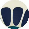 Bikini Bottom La DoubleJ: Blue Solar Placée SWI0033LYC003