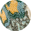 Medici Headband La DoubleJ: Hibiscus Green Medici Headband La DoubleJ: Hibiscus Green HEB0017PAI021