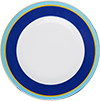 Dinner Plates Set Of 2 La DoubleJ: Rainbow Blue DIN0002CER001