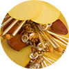 Petal Long Earrings La DoubleJ: Yellow Petal Long Earrings La DoubleJ: Yellow EAR0090EMB222