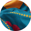Giga Scrunchie La DoubleJ: Bubbles Giga Scrunchie La DoubleJ: Bubbles SCR0003SIL001