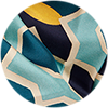 Giga Scrunchie La DoubleJ: Plaza Light Blue Giga Scrunchie La DoubleJ: Plaza Light Blue SCR0003SIL001