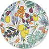 Round Printed Tray La DoubleJ: Botanical Round Printed Tray La DoubleJ: Botanical TRA0002WOD001