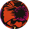 Turtleneck La DoubleJ: Big Blooms Viola Turtleneck LaDoubleJ: Big Blooms Viola SHI0030JER005