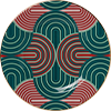 Dinner Plates Set Of 2 La DoubleJ: Slinky Green DIN0002CER001