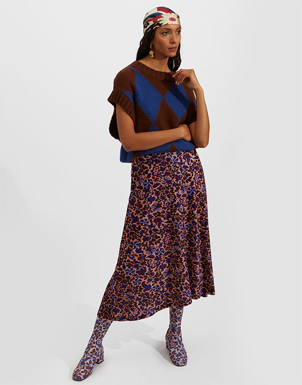 Women's Boho Skirts: Colorful Printed & Floral Skirts | La DoubleJ