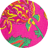 Palazzo Pants LaDoubleJ: Dragon Flower Fucsia TRO0003SIL001