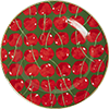 Dessert Plates Set Of 2 La DoubleJ: Cherries Verde Dessert Plates Set Of 2 La DoubleJ: Cherries Verde DIS0063CER001