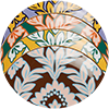 Side Plates Set Of 4 La DoubleJ: ${colorDescription} Side Plates Set Of 4 ${brand}: ${colorDescription} ${masterID}