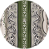 Foulard Shirt La DoubleJ: Mirage Placée Green SHI0167LAC008