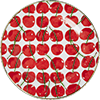 Dessert Plates Set Of 2 La DoubleJ: Cherries Avorio Dessert Plates Set Of 2 La DoubleJ: Cherries Avorio DIS0063CER001