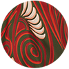 Foulard Shirt La DoubleJ: Kerylos Placée Dark Green SHI0167LAC008